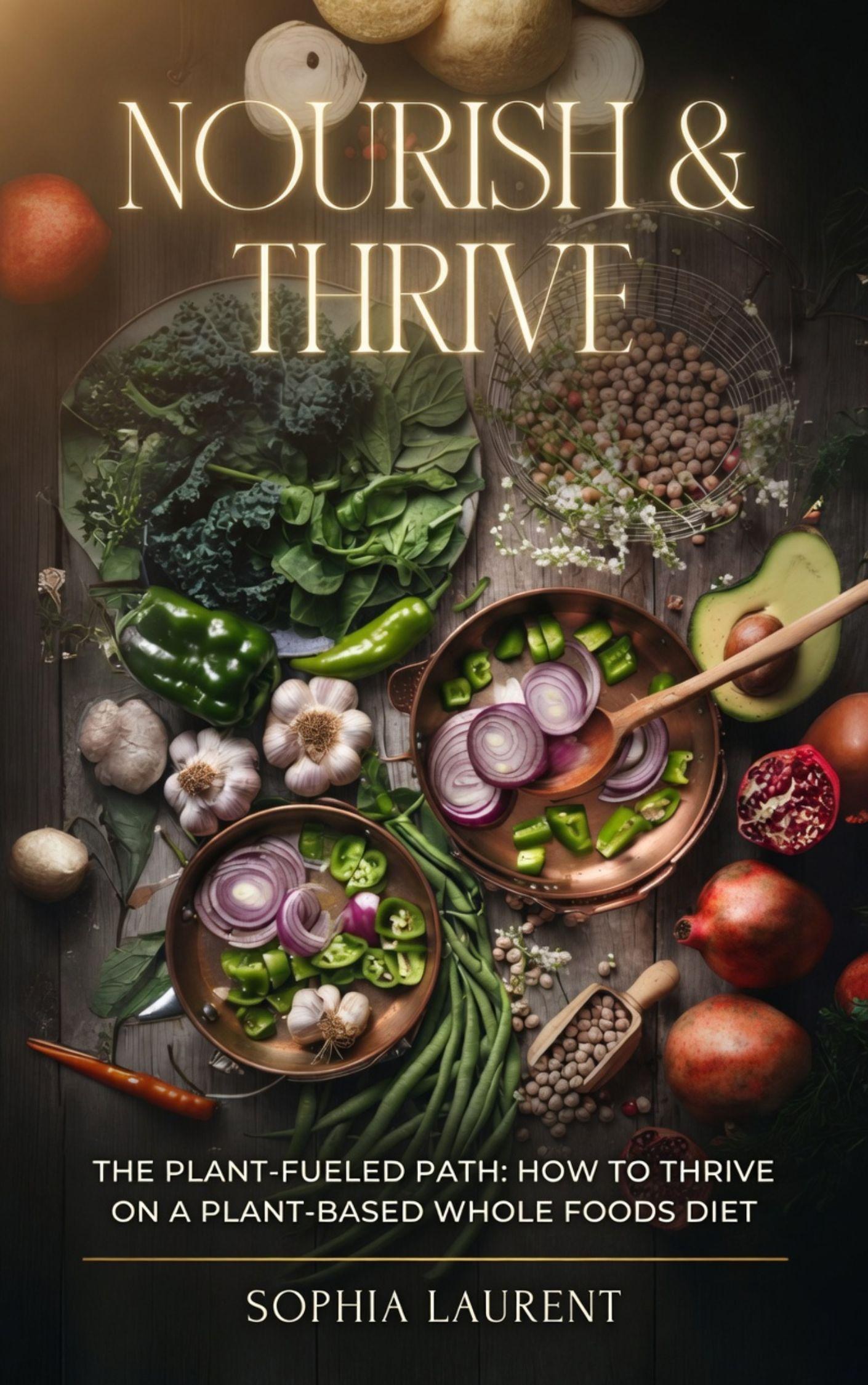 Nourish & Thrive Vegan Cookbook, Plant-Based Whole Foods Meal Prep (Digital Download)