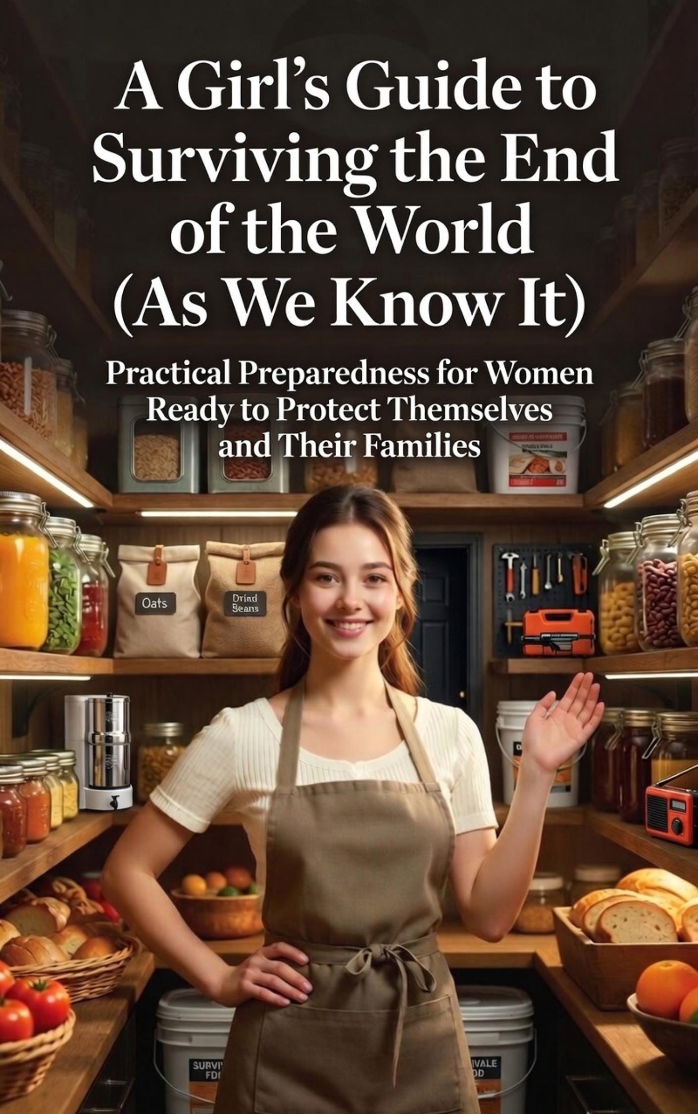 Preparedness Guide for Women, Survival Planning Handbook, Family Safety (Digital Download)