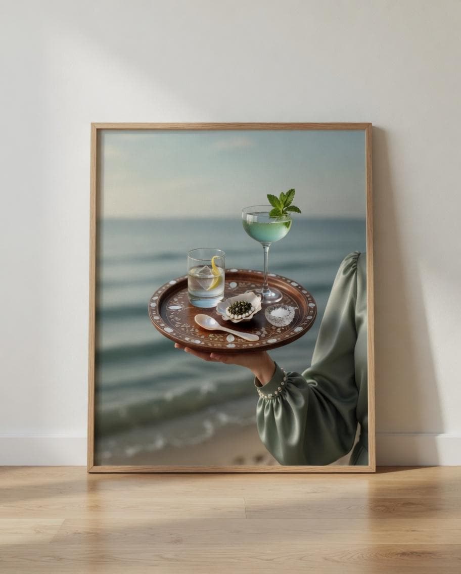 Vintage Martini Cocktail Art, Moody Bar Cart Print, Retro Lounge Decor (Digital Download)
