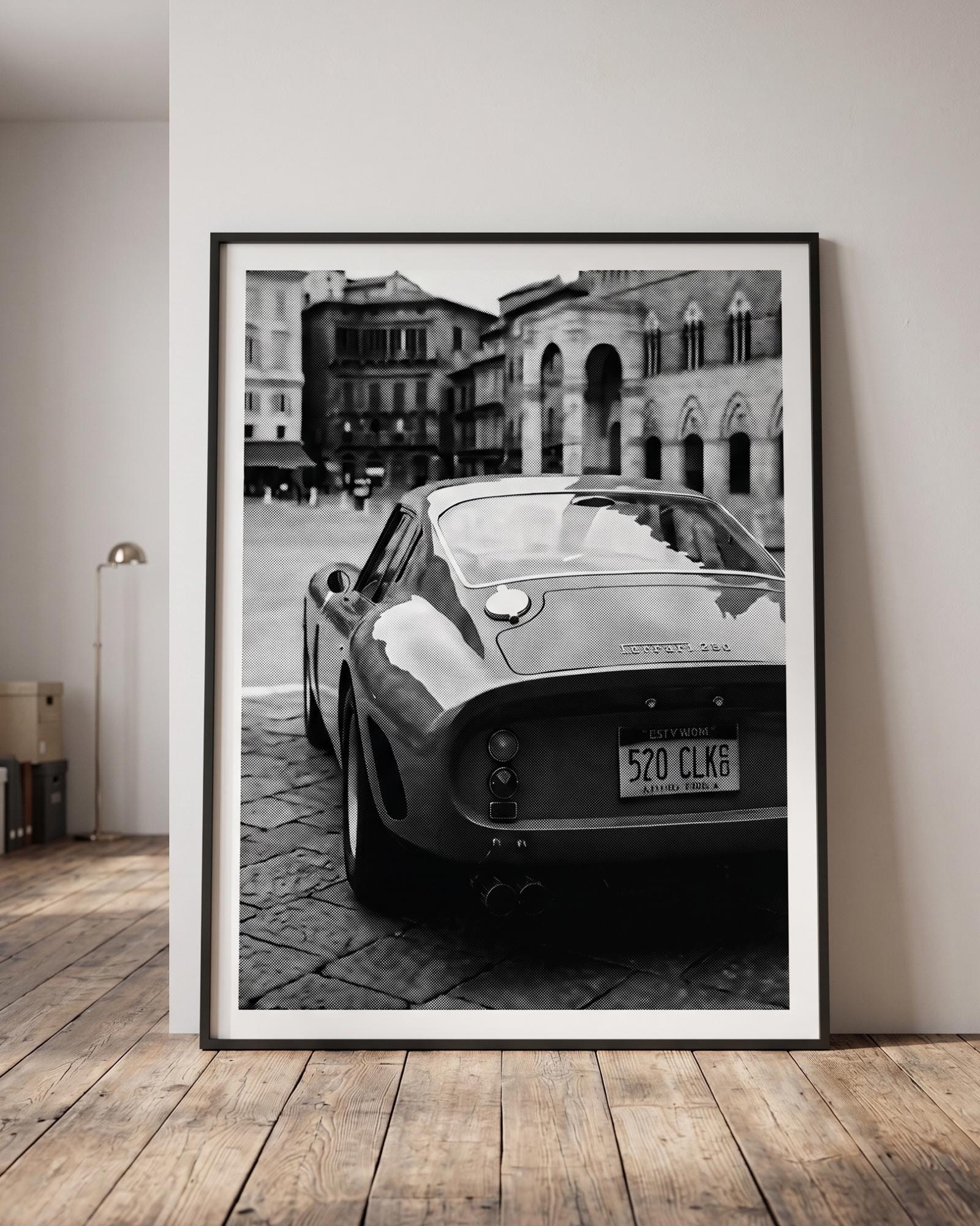 Porsche 911 Sports Car Print, Luxury Automotive Poster, Modern Garage Decor, Performance Vehicle Artwork, Classic Car Wall Art