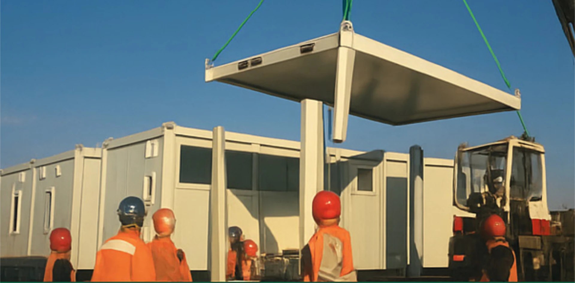 Modular unit delivery and installation