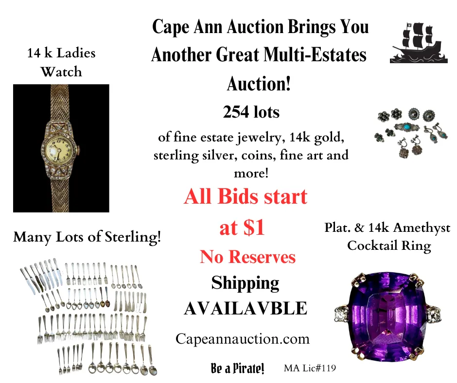 Another Awesome Multi Cape Ann Estates Auction! — photo 1