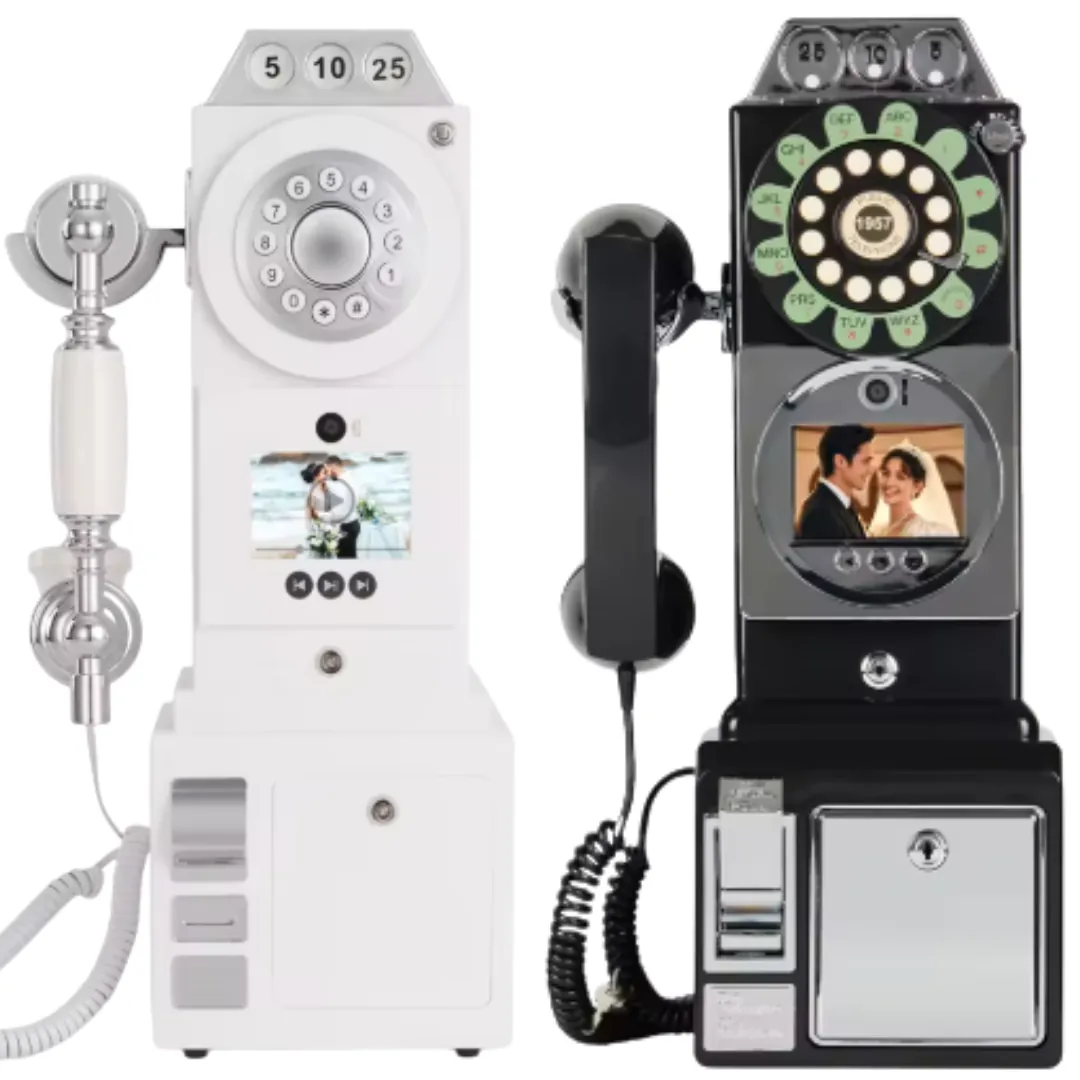 The Payphone audio and video guestbook phone