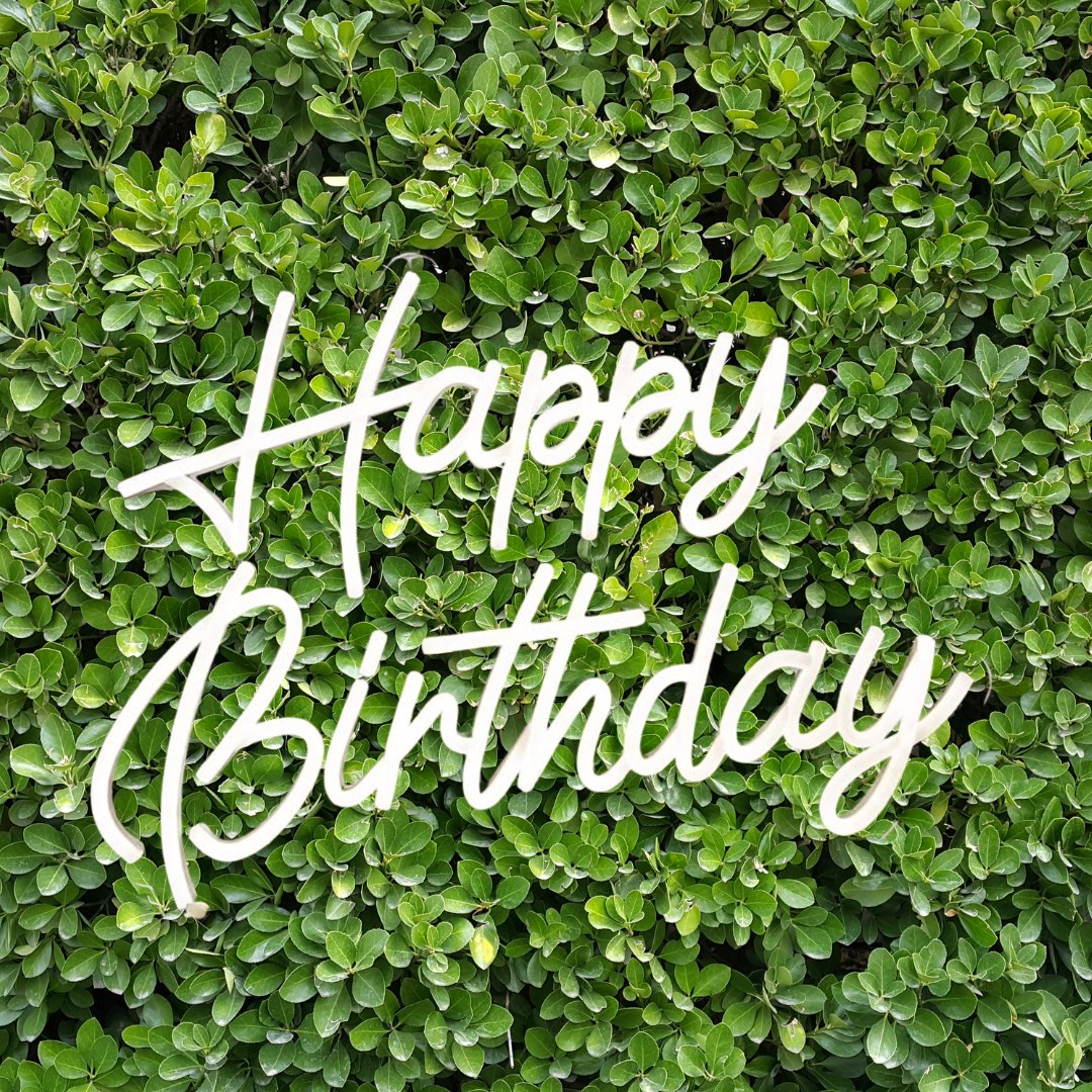 Happy Birthday backdrop available from The Pose Garden