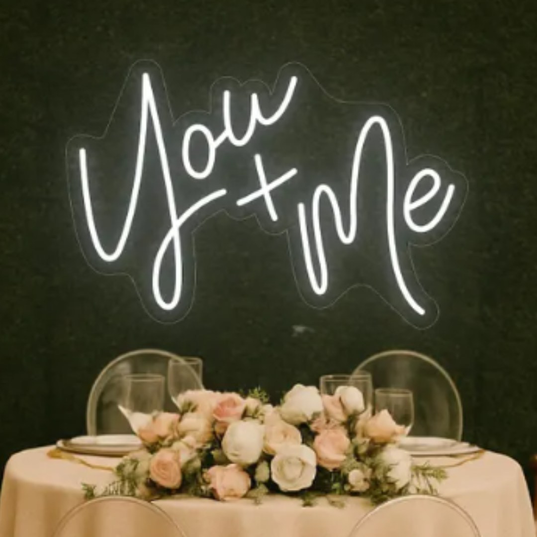 You + Me backdrop available from The Pose Garden