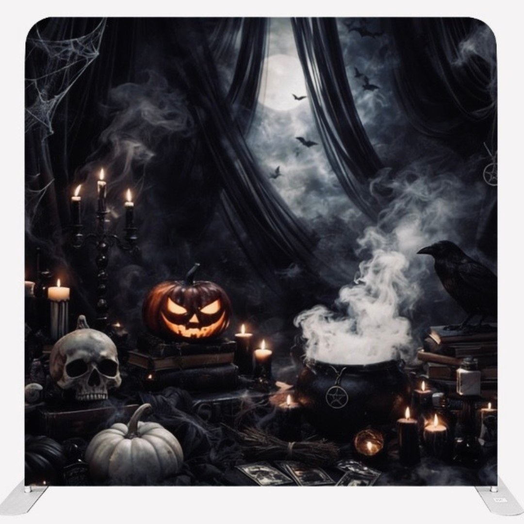 All Hallow's Eve backdrop available from The Pose Garden
