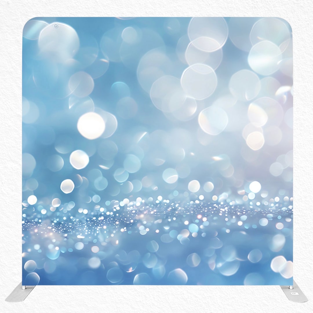 Blue Sparkle backdrop available from The Pose Garden
