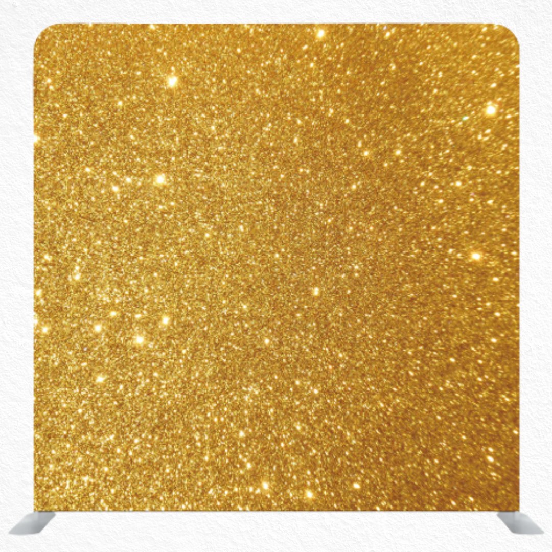 Gold Glitter backdrop available from The Pose Garden