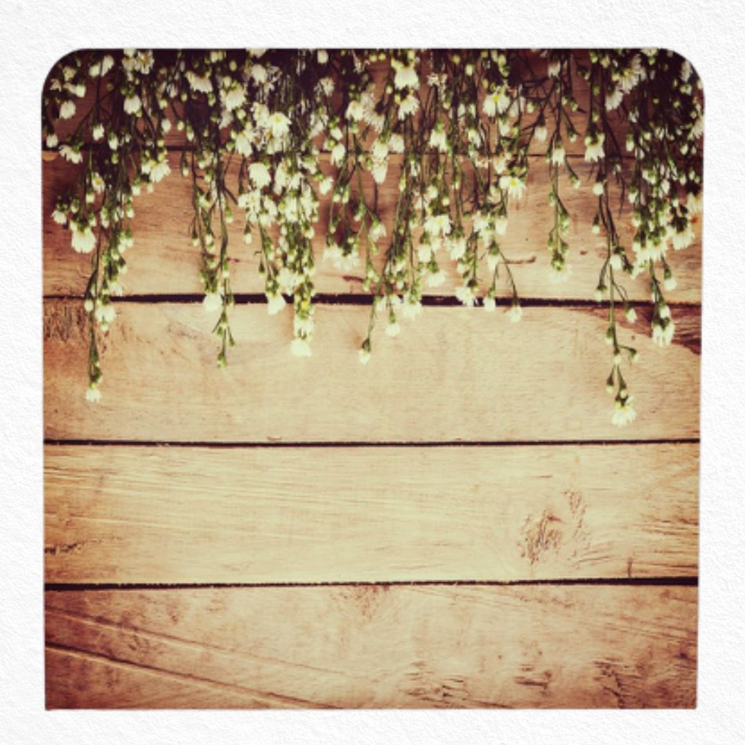 Rustic White Flowers backdrop available from The Pose Garden