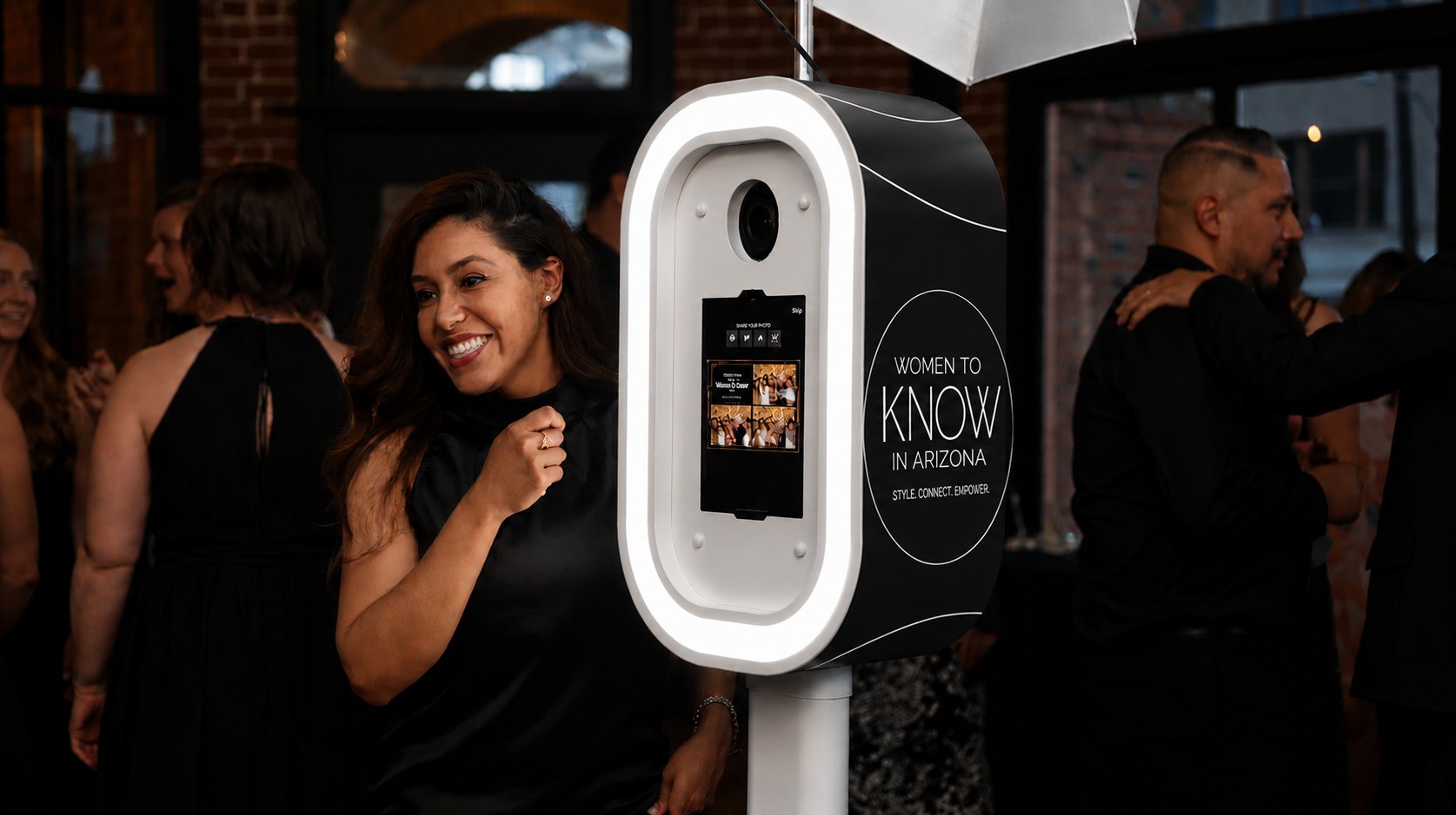 The Pose Garden team coordinating a corporate Photo Booth experience