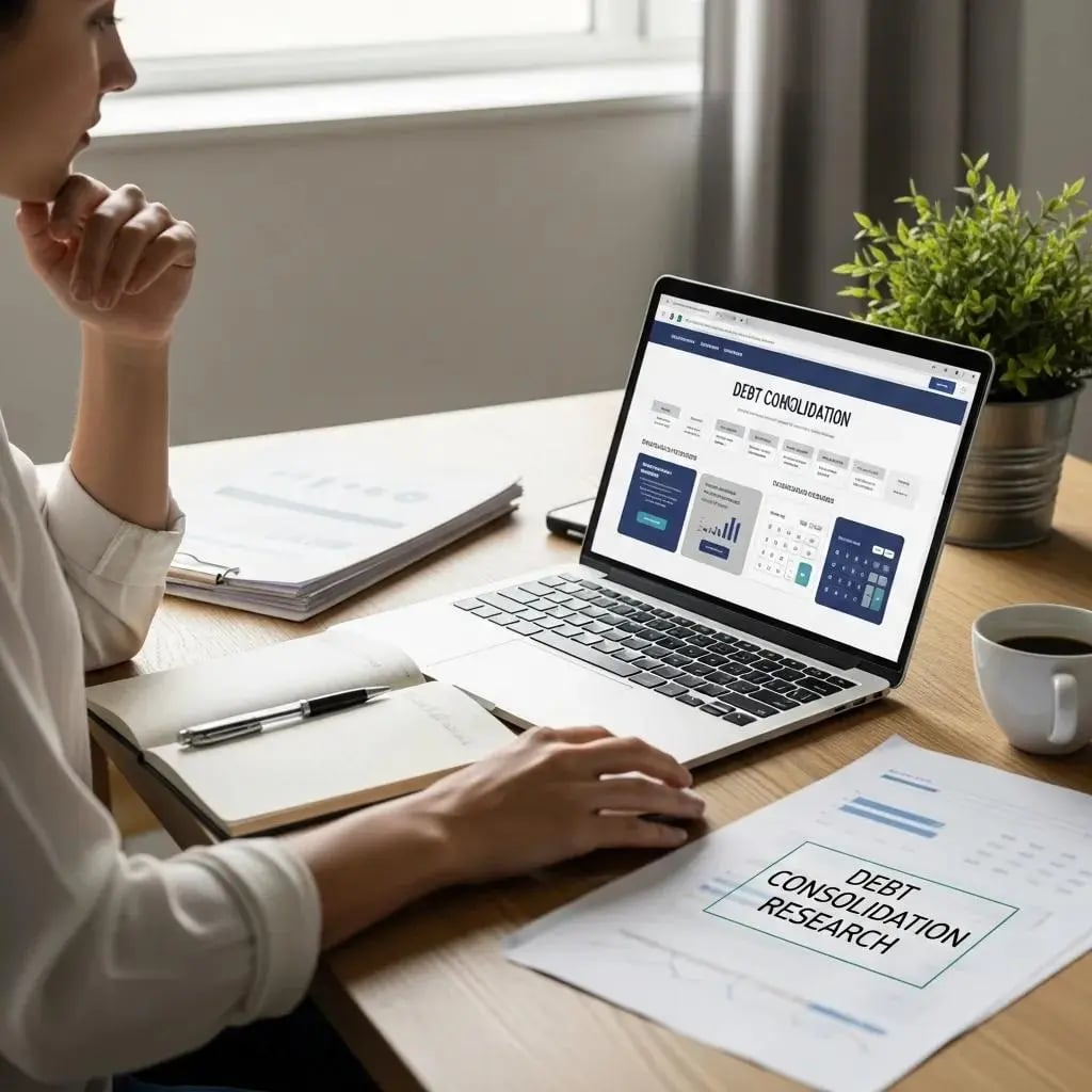 Individual exploring alternatives to home equity loans for debt consolidation