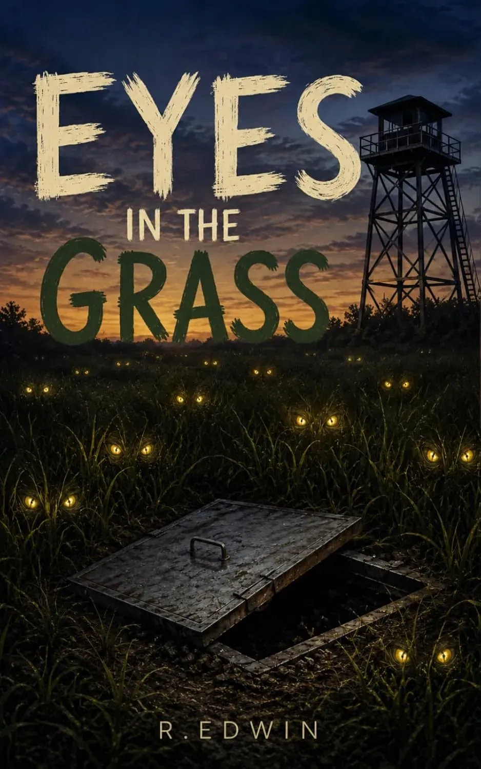 Cover of Eyes in the Grass by R. Edwin