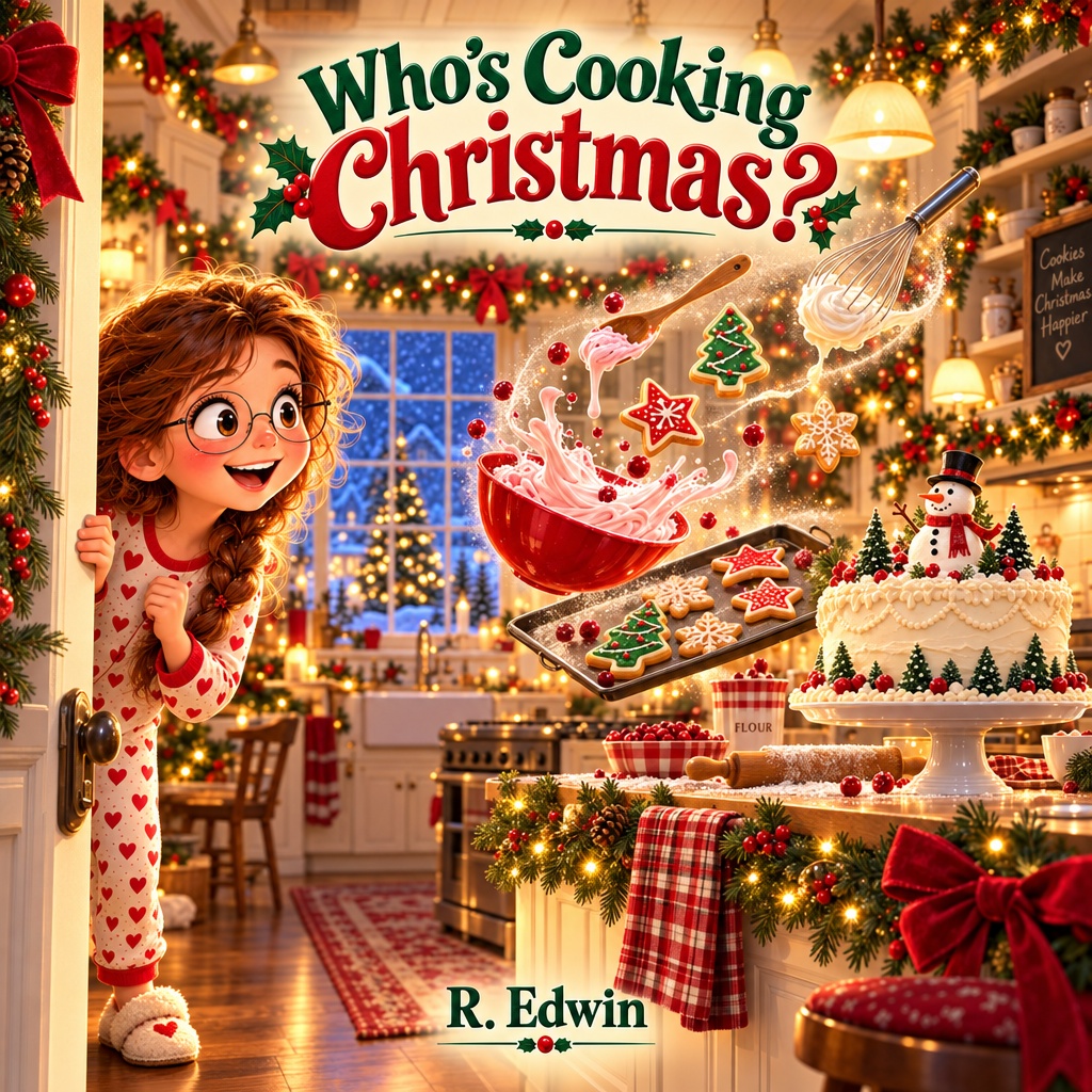 Cover of Who’s Cooking Christmas? by R.Edwin