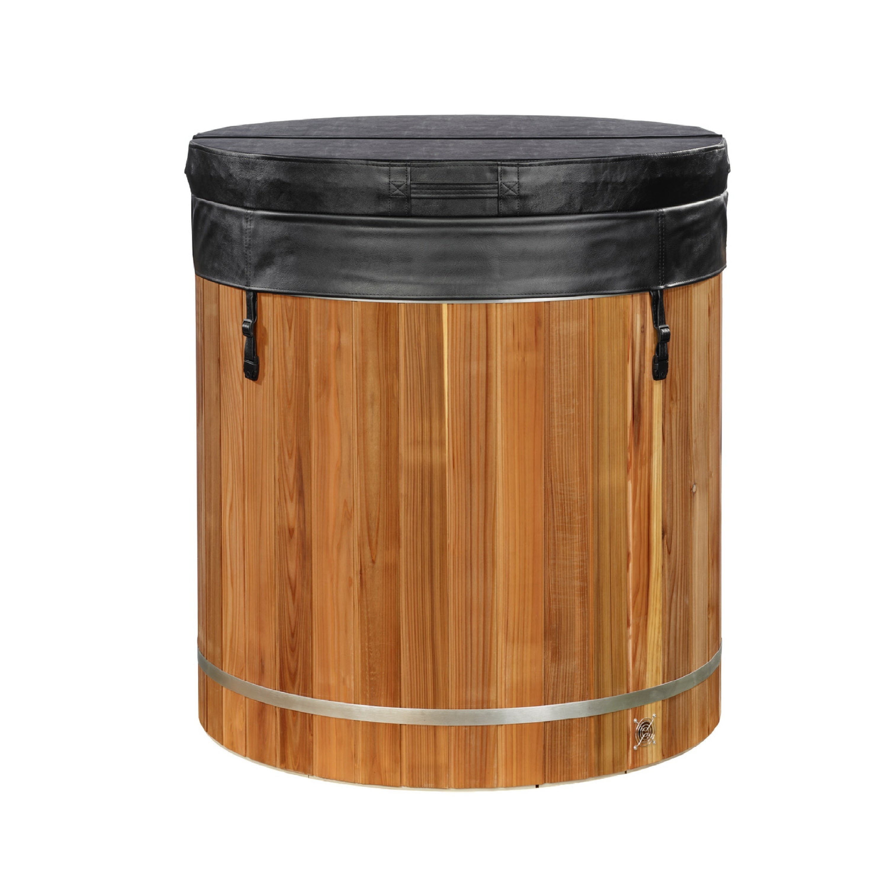Stainless Cold Plunge Barrel — Complete System (Chiller Included)