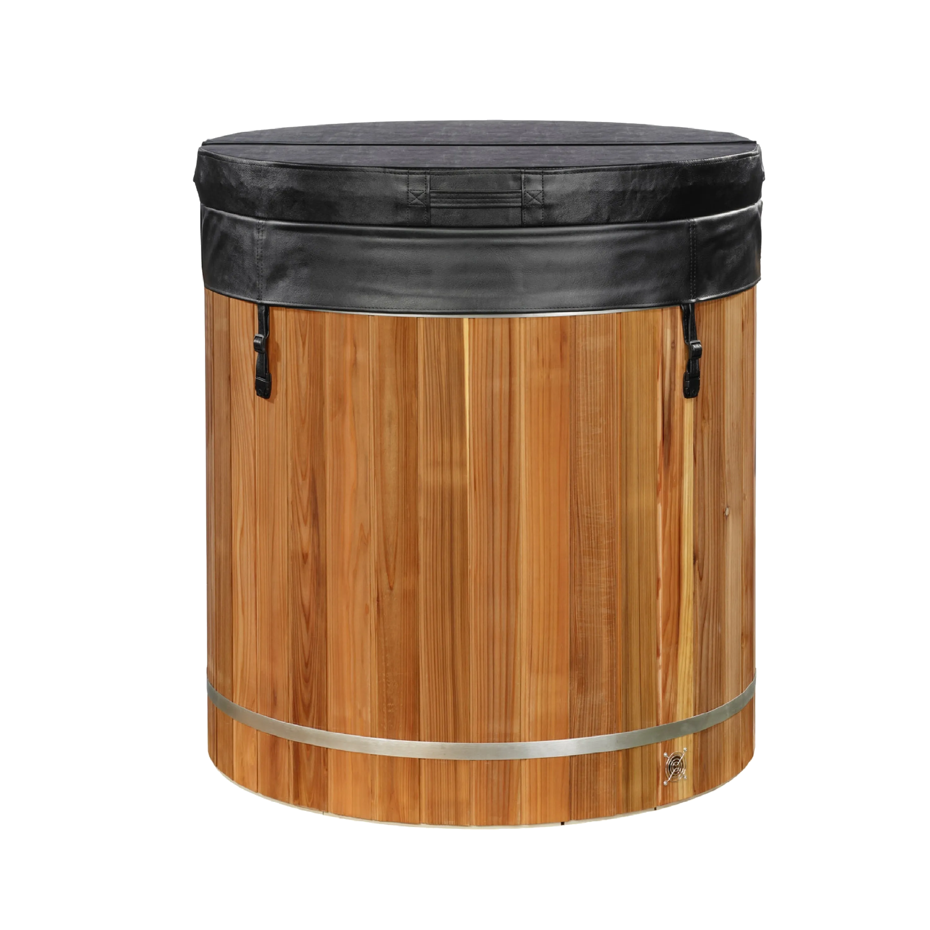 Stainless Cold Plunge Barrel — Complete System (Chiller Included)