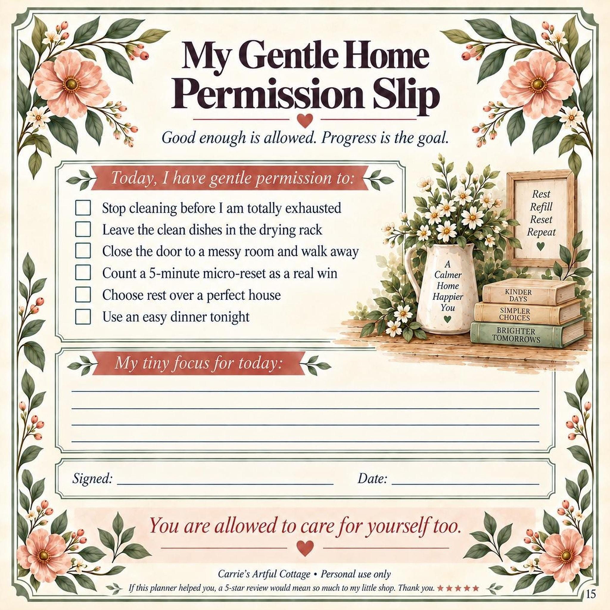 Home Reset Planner preview 19