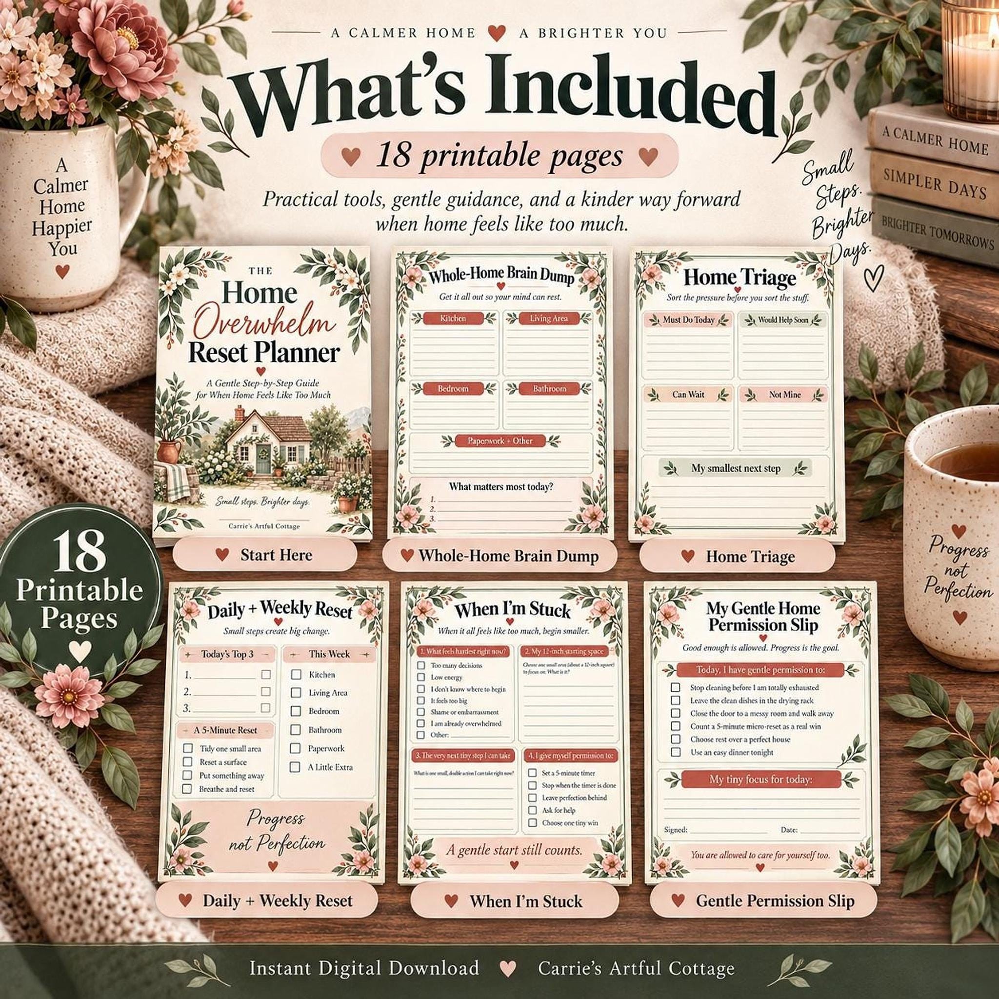 Home Reset Planner preview 2