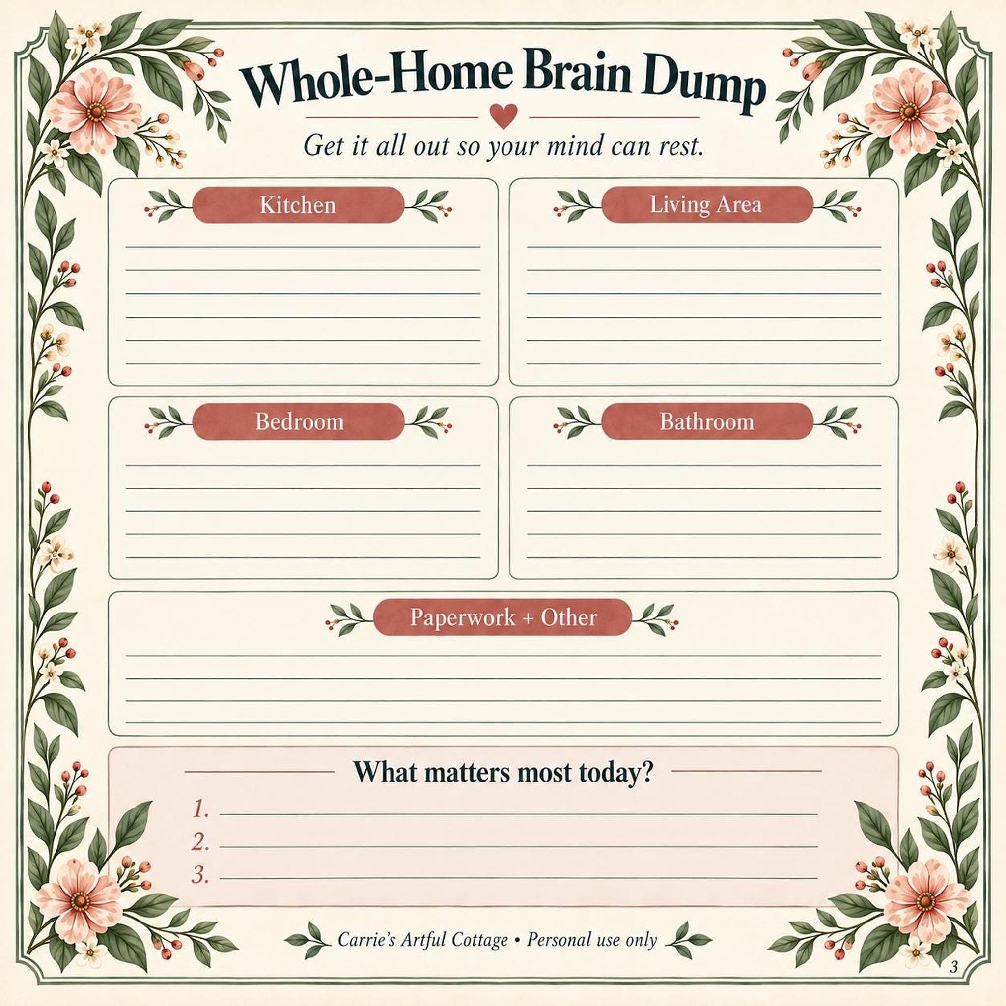 Home Reset Planner preview 6