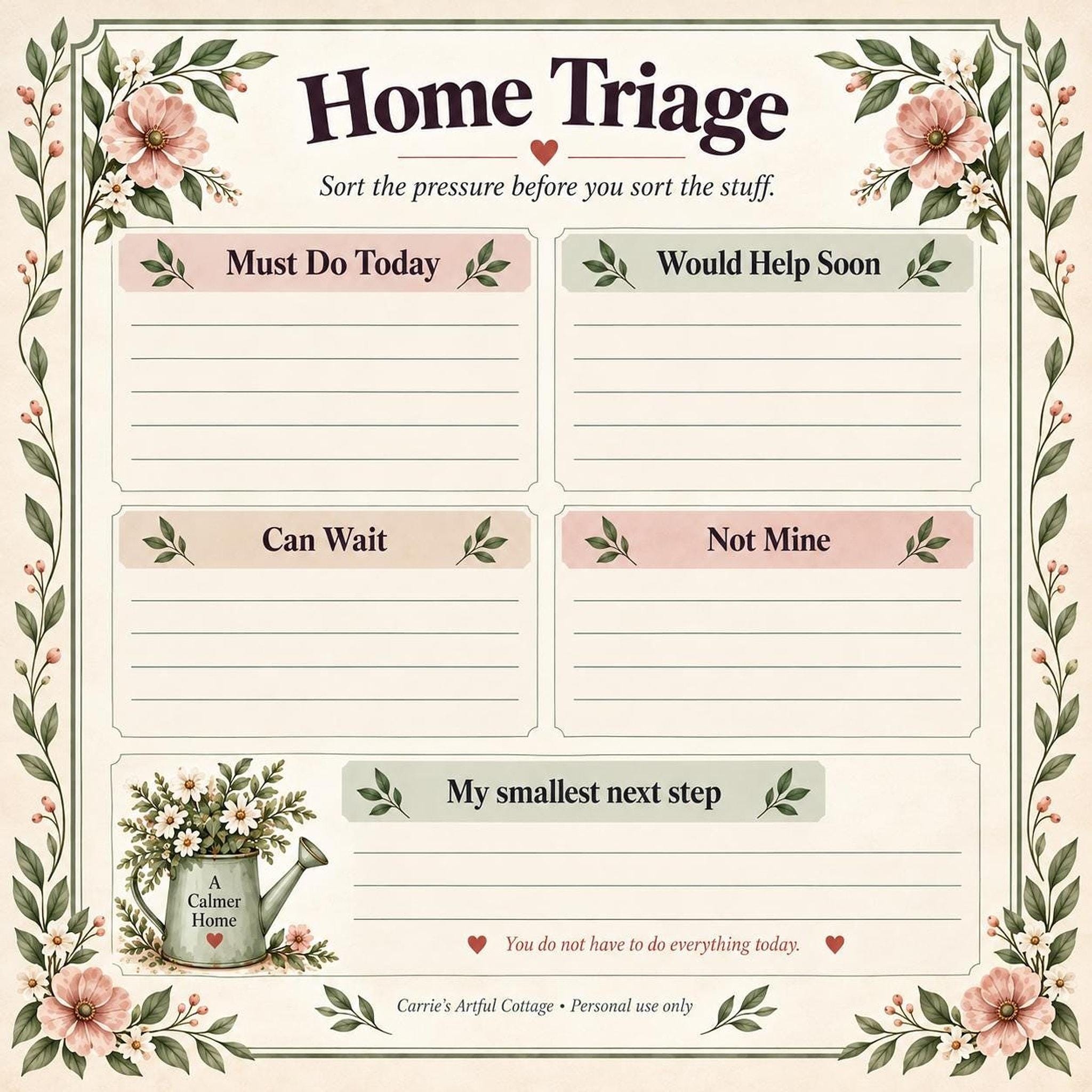 Home Reset Planner preview 7