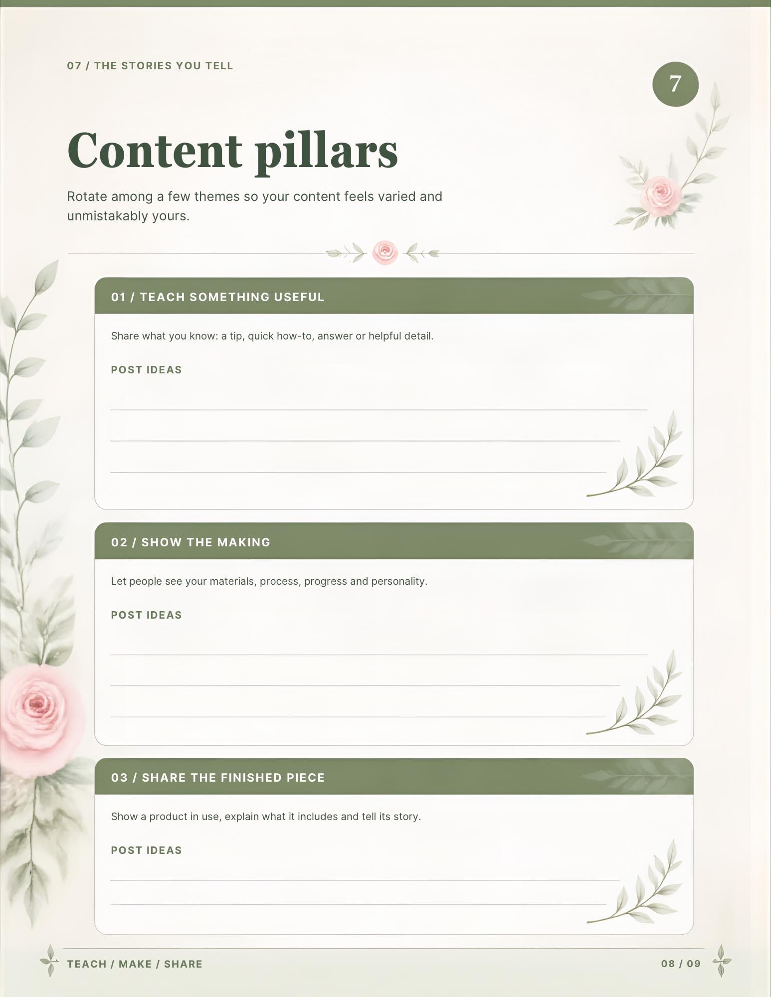 Social Media Content Planner preview 17