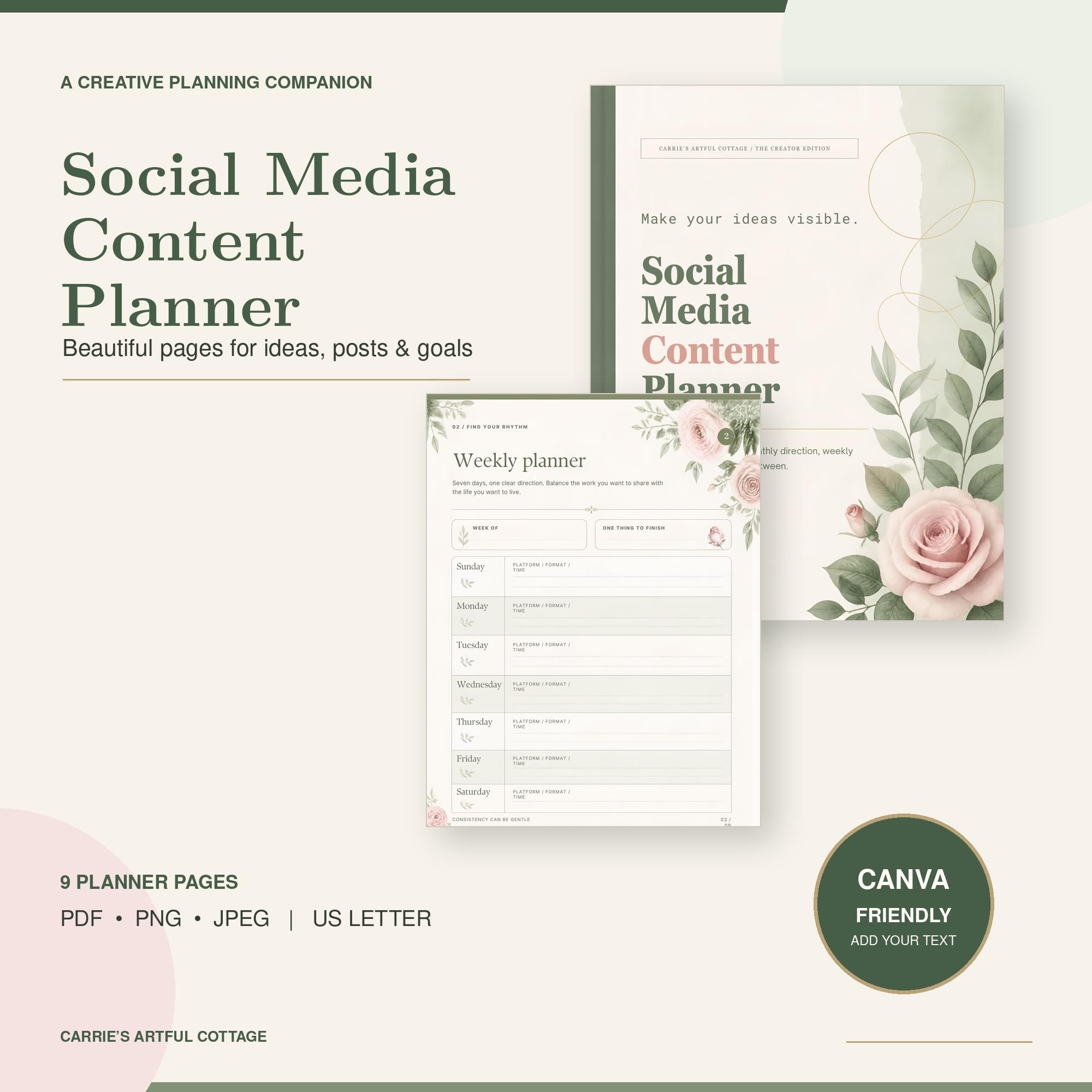 Social Media Content Planner preview 19