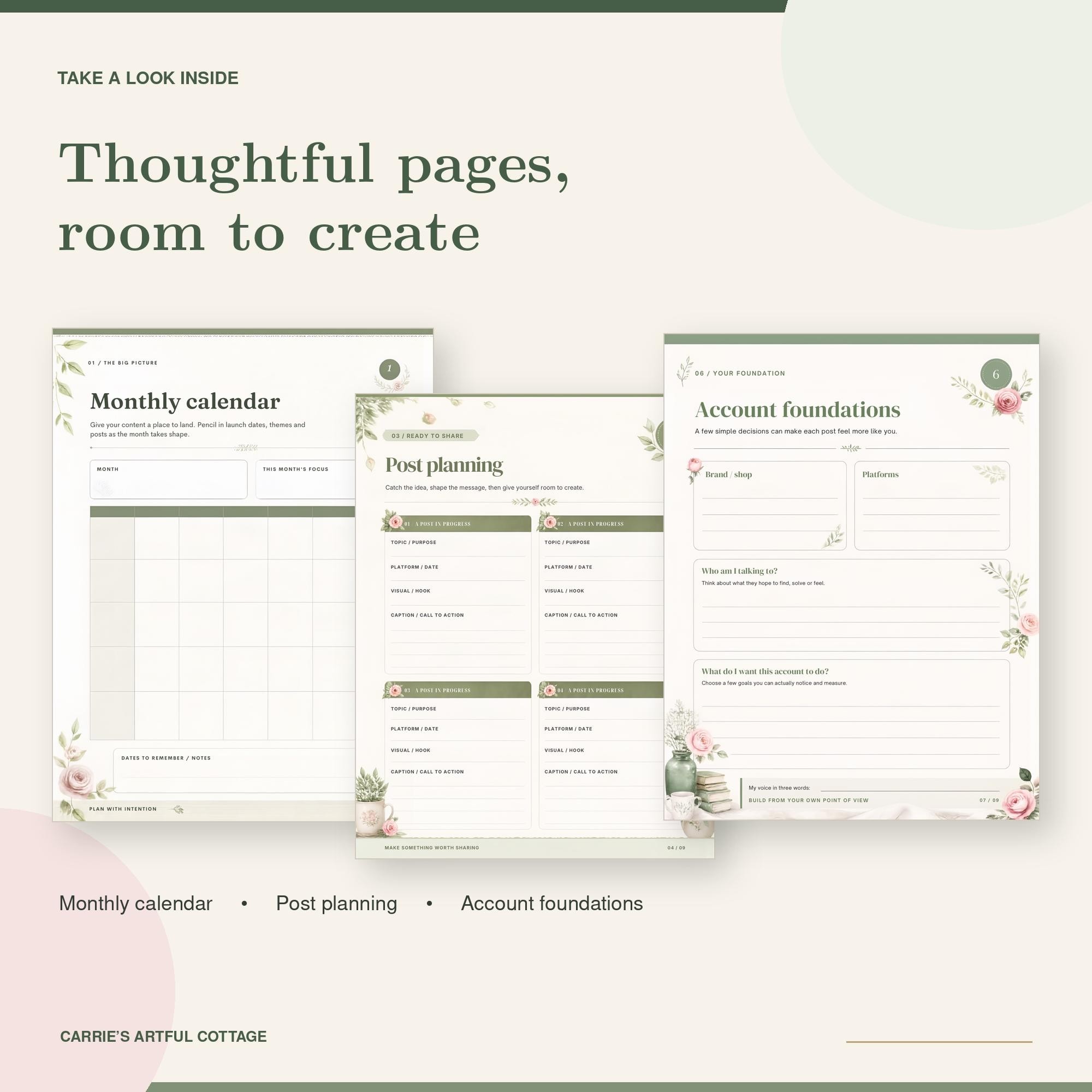 Social Media Content Planner preview 20