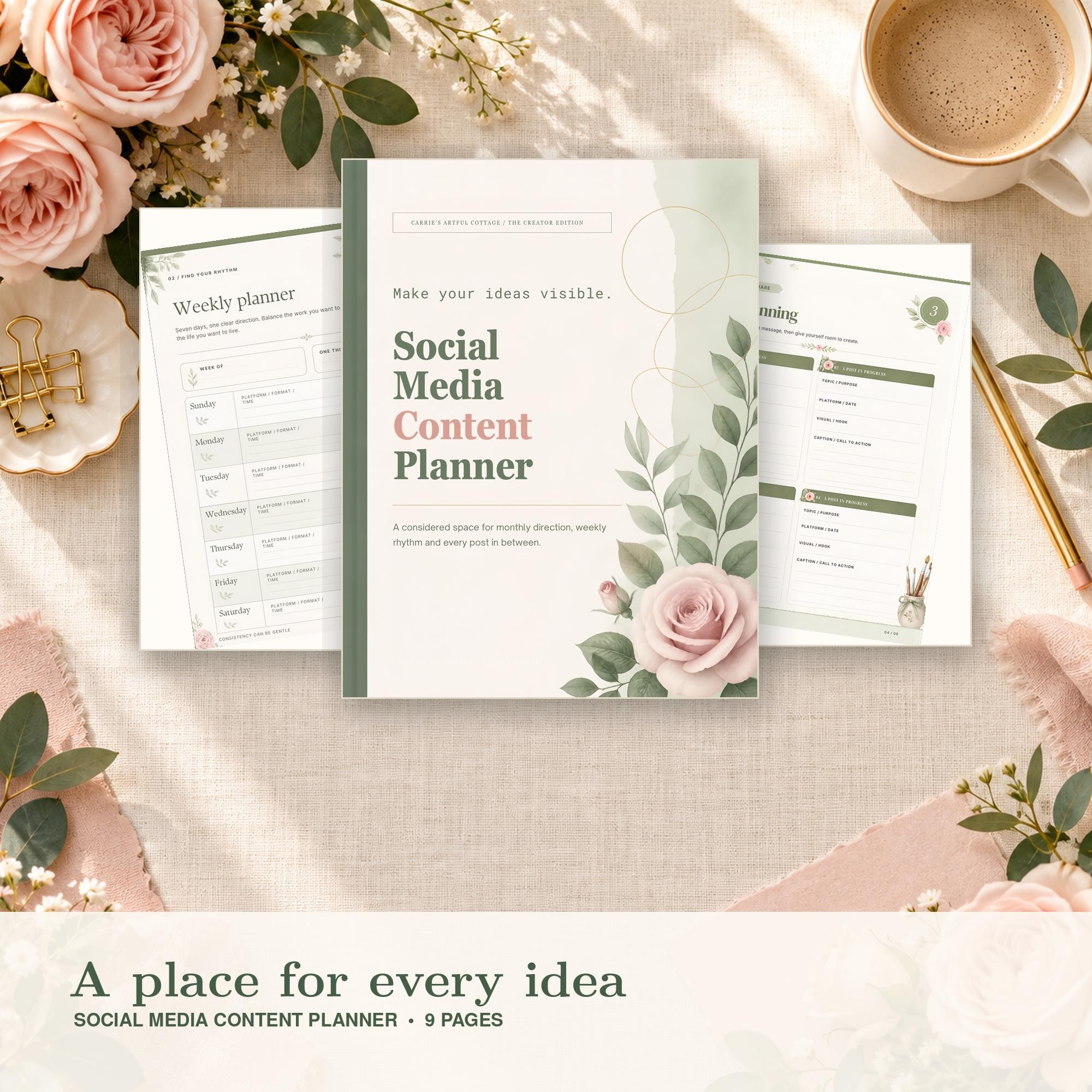Social Media Content Planner preview 3