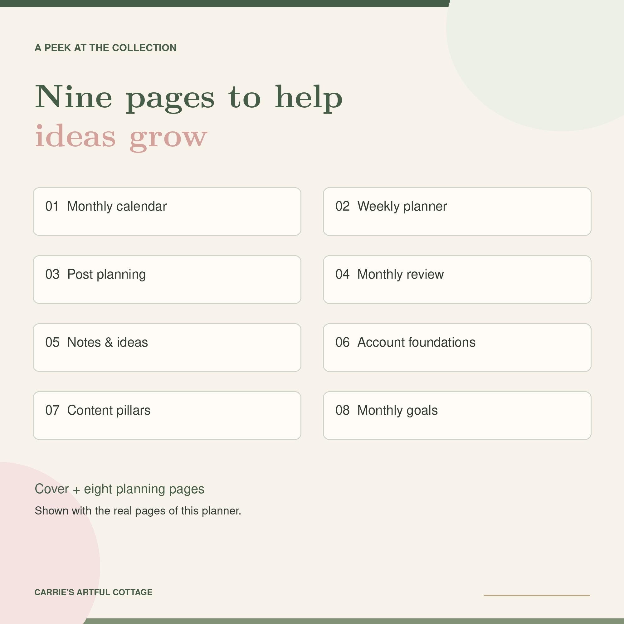 Social Media Content Planner preview 8