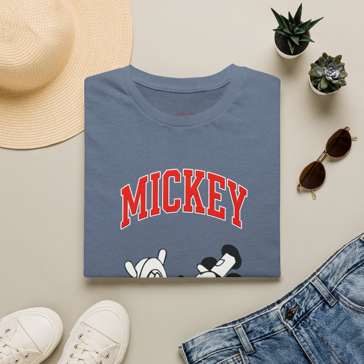 Mickey Vintage Sailor Tee — Retro Cartoon Graphic T-Shirt