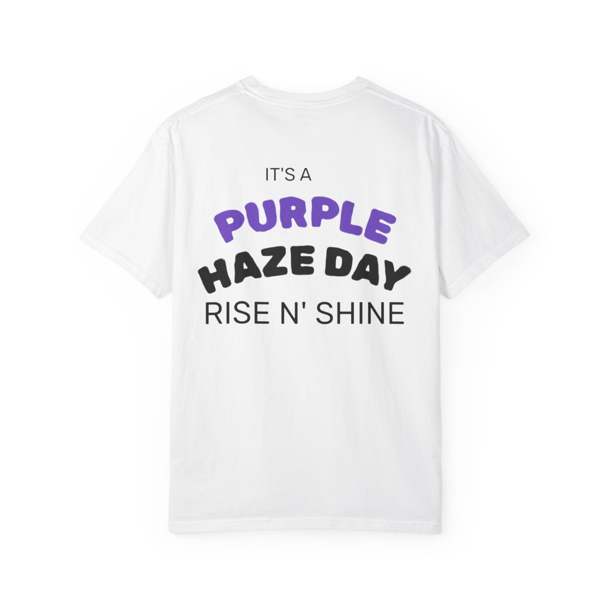 Purple Haze Day T-Shirt — Psychedelic Jimi-Inspired Graphic Tee