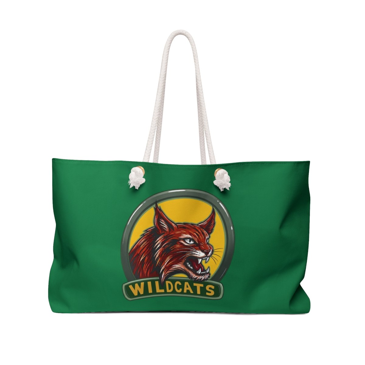 Wildcats Weekender Bag – Retro Fierce Wildcat Logo Travel Tote