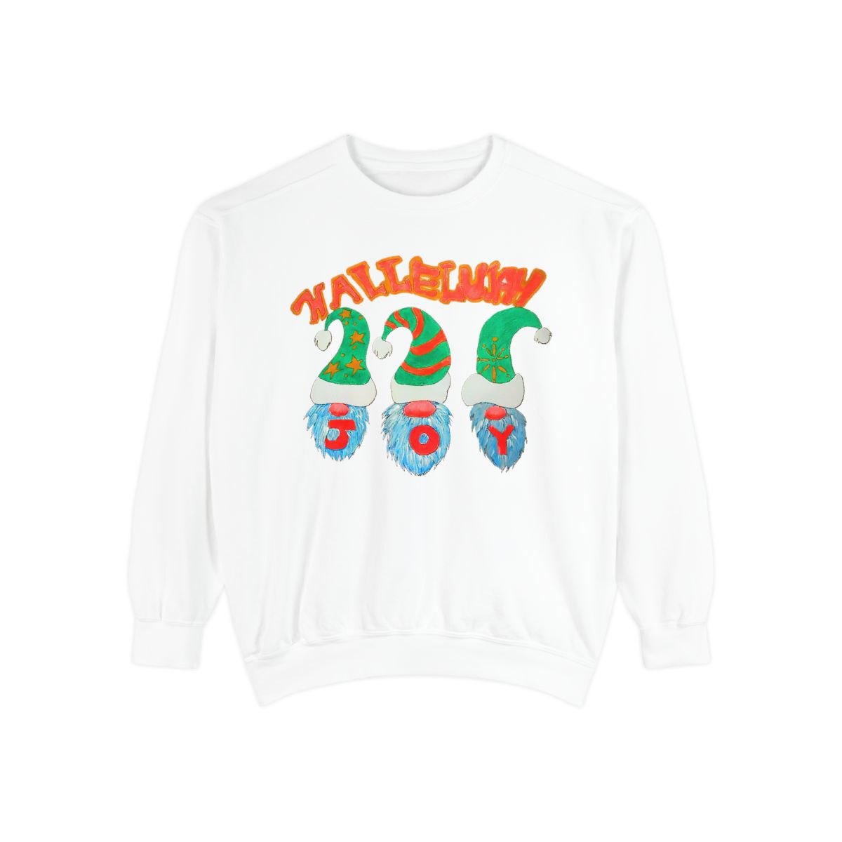 Unisex Garment-Dyed Sweatshirt