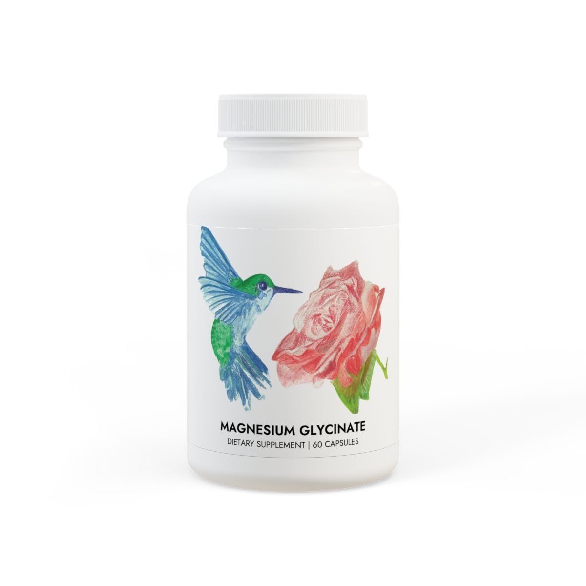 Magnesium Glycinate Supplement (60 Capsules)