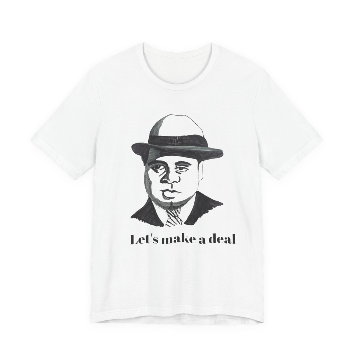 Let's Make a Deal T-Shirt — Vintage Gangster Portrait Tee