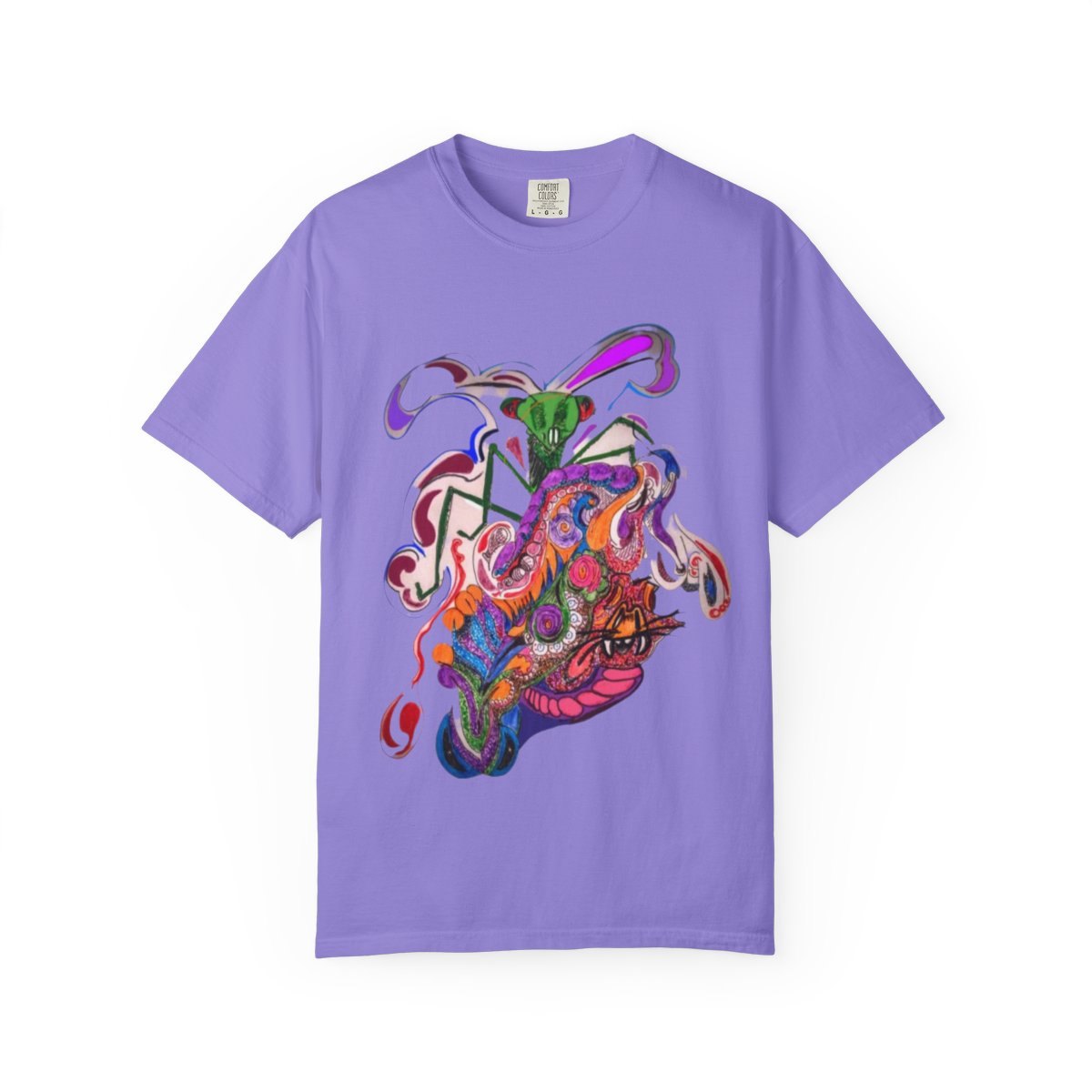 Praying Mantis Unisex T-Shirt - Pray Unceasingly Design