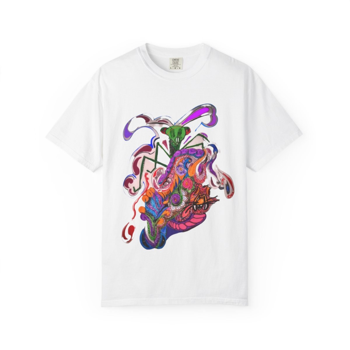 Praying Mantis Unisex T-Shirt - Pray Unceasingly Design