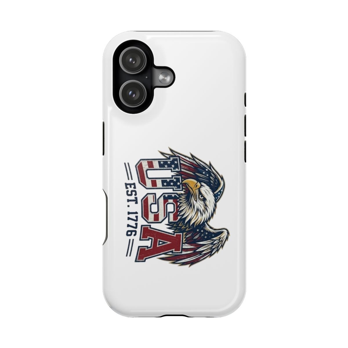 USA Eagle Phone Case — Patriotic Magnetic Impact-Resistant Phone Cover (Est. 1776)