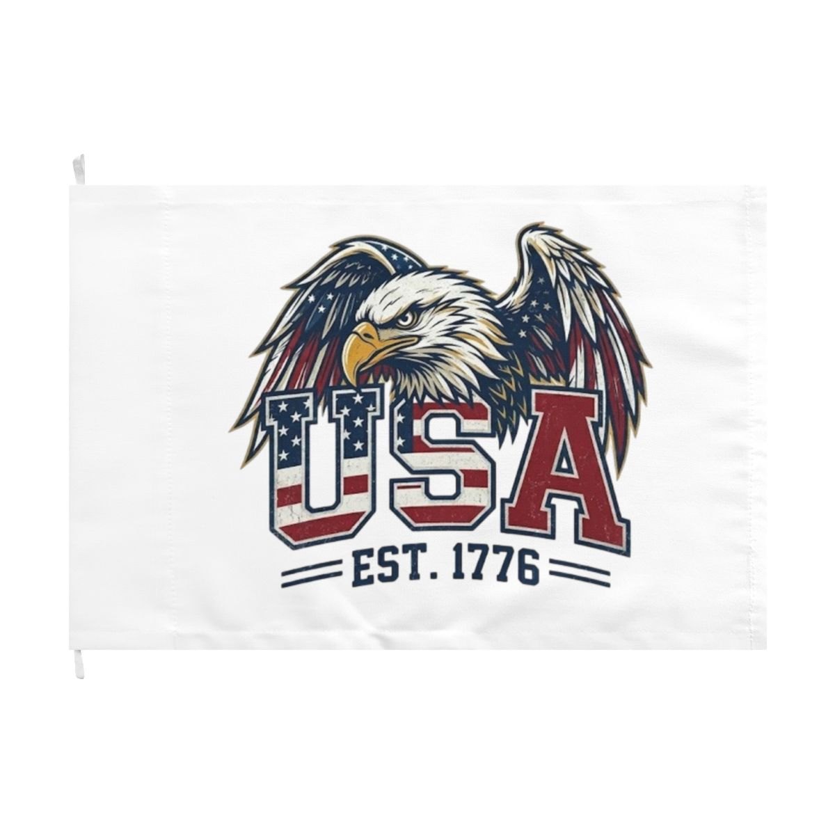 USA Eagle Flag — Double-Sided Patriotic Garden &amp; Outdoor Flag (Est. 1776)