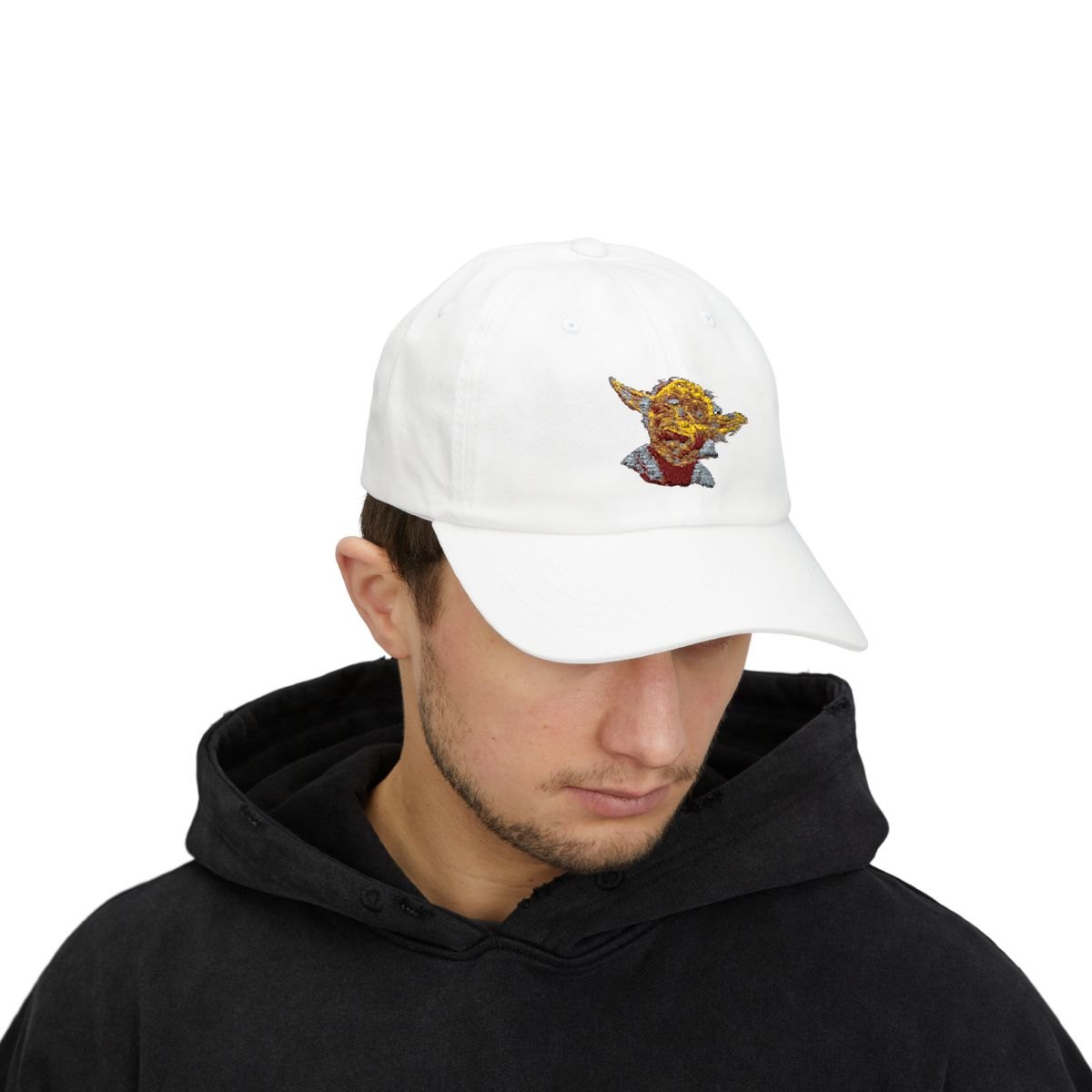 Yoda Embroidered Dad Cap — Retro Star Wars Baseball Hat