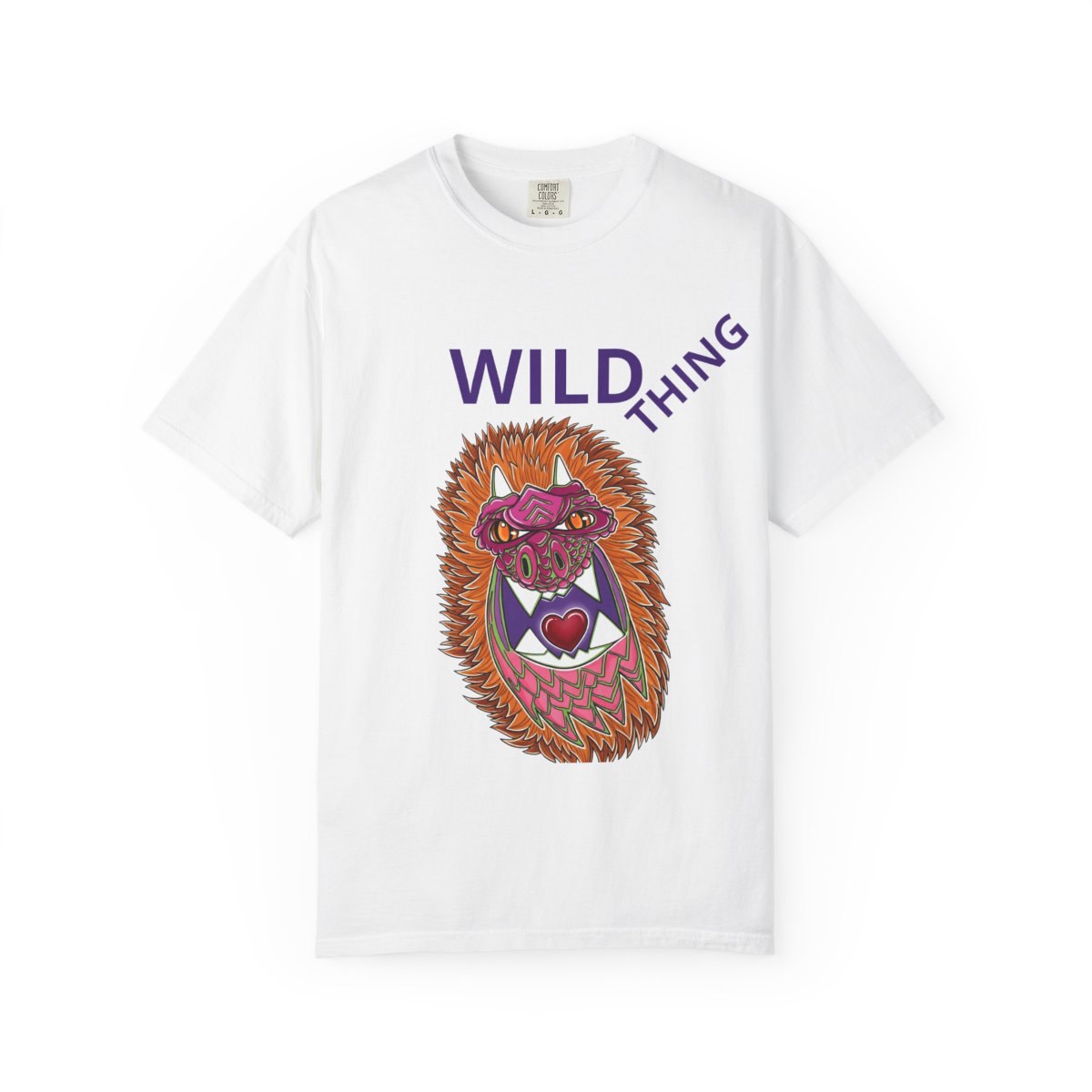 Psychedelic Cat Heart T-Shirt
