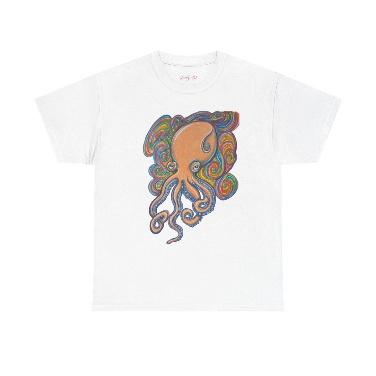 Octopus Garden Tee — Psychedelic Octopus Graphic T‑Shirt ("Lets Go to A Octopuses garden")