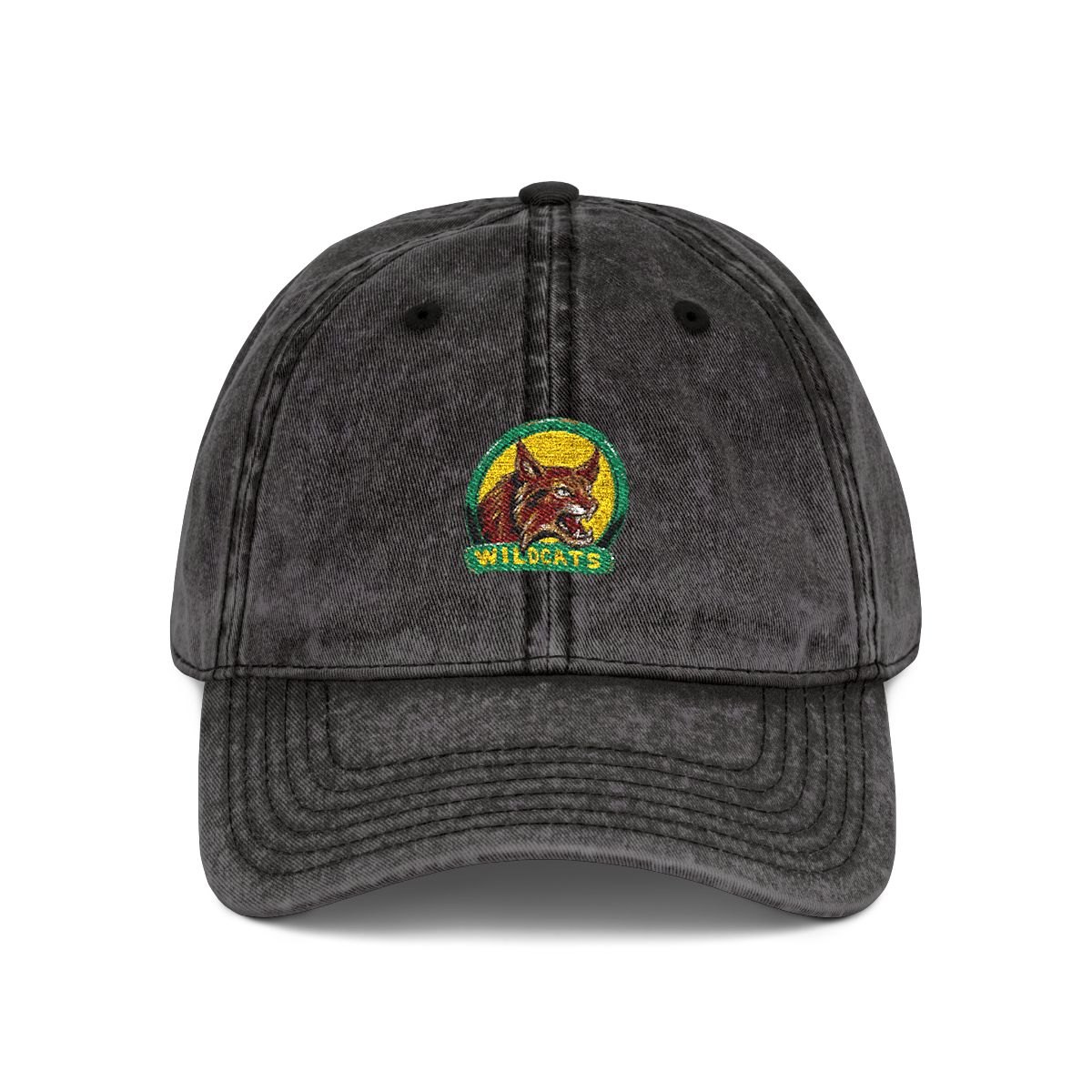 Vintage Embroidered Bear Cap — Washed Red Dad Hat