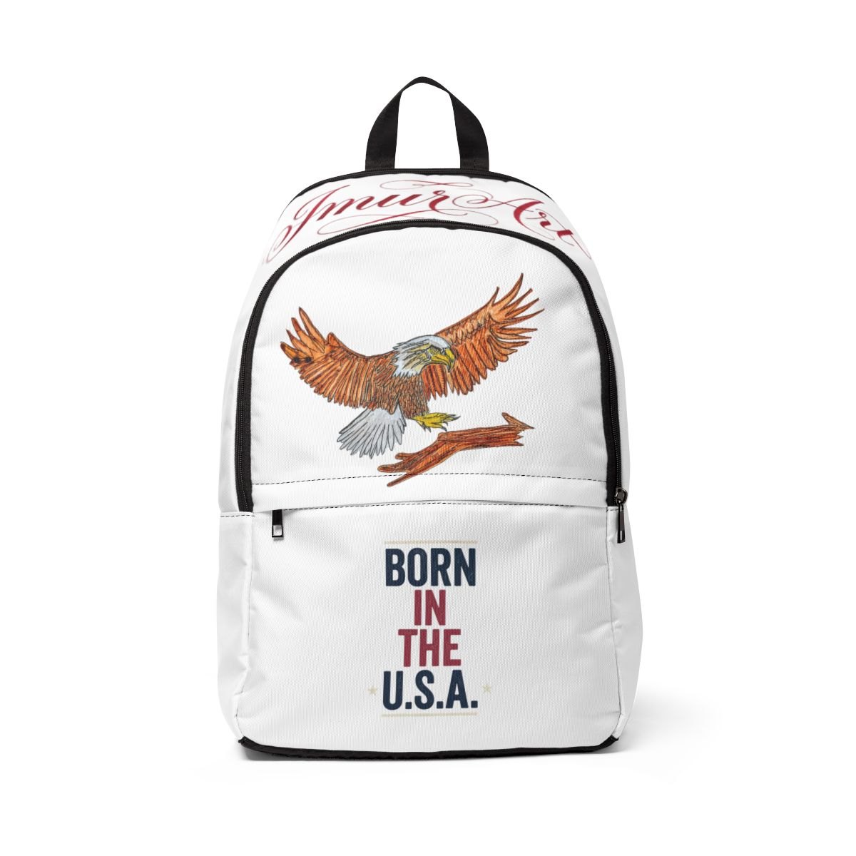 Patriotic Eagle Backpack — "Born in the U.S.A." Travel &amp; School Bag