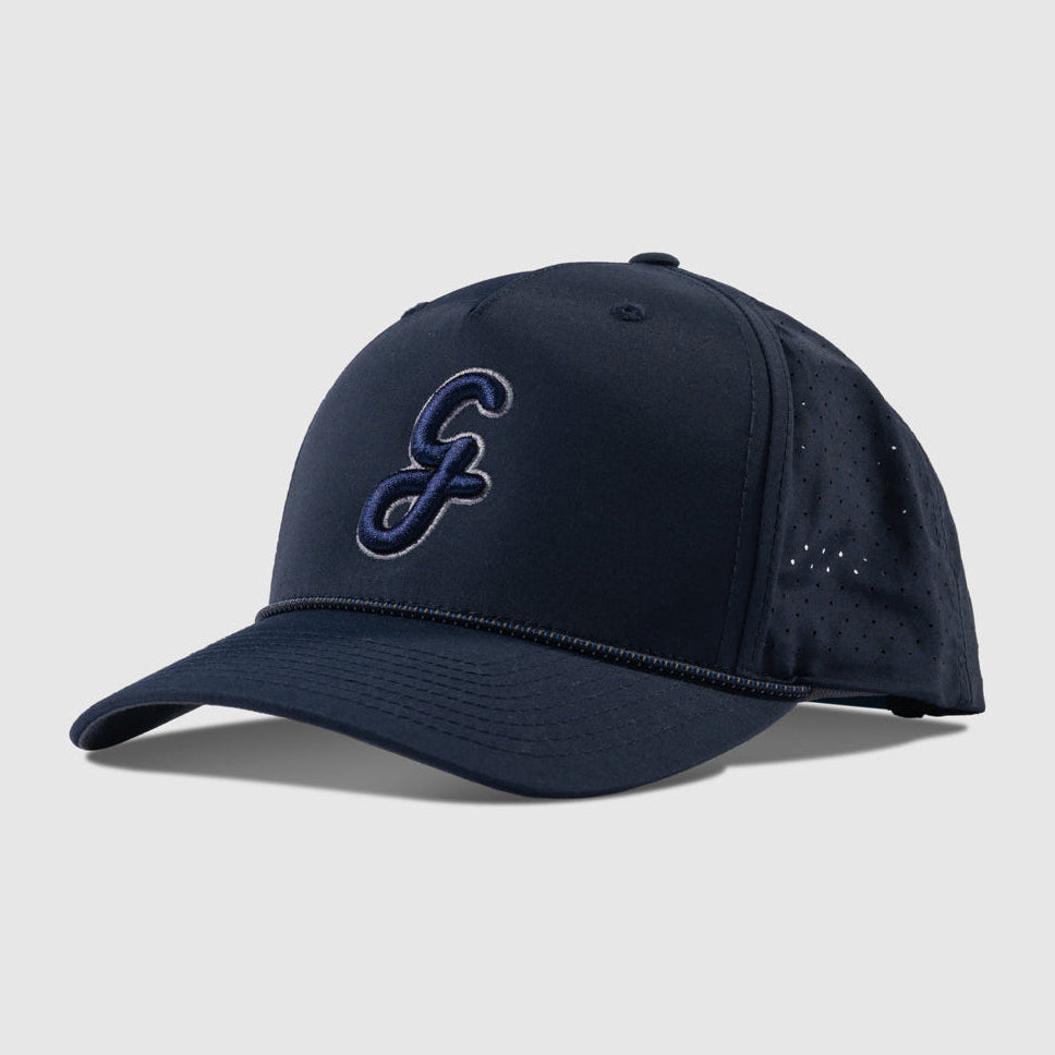Golf hat and magnetic ball marker accessory