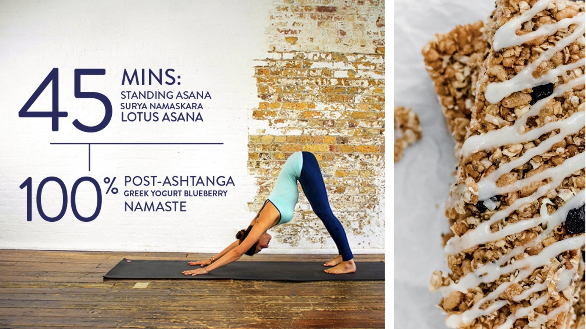 Yoga campaign — 45 minutes, 100 percent post-Ashtanga
