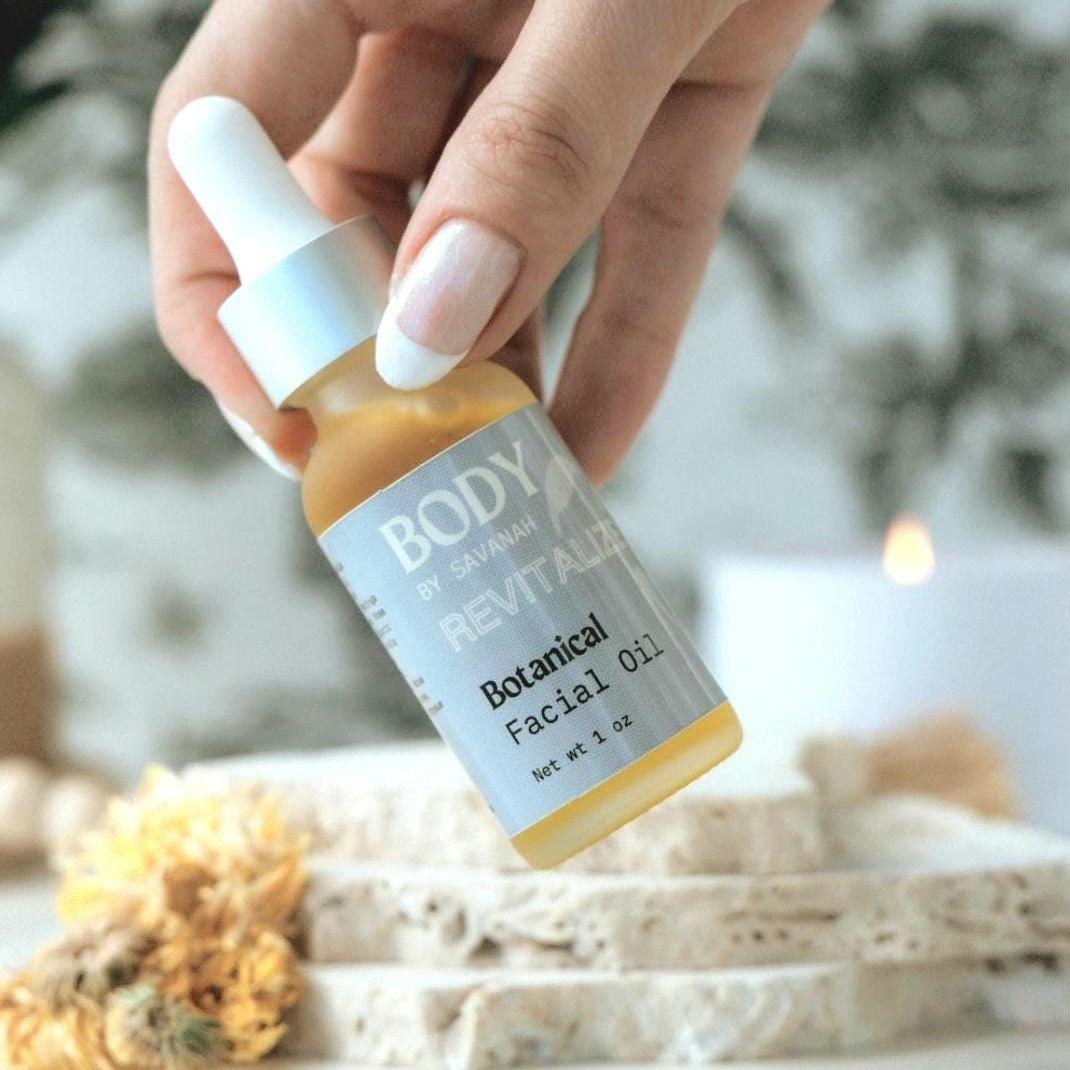 Calendula Face Oil For Mature Dry Skin Rosehip Jojoba Glow Serum Menopause Skin Care Natural Facial Moisturizer Spa Gift For Mom Birthday, product view 13