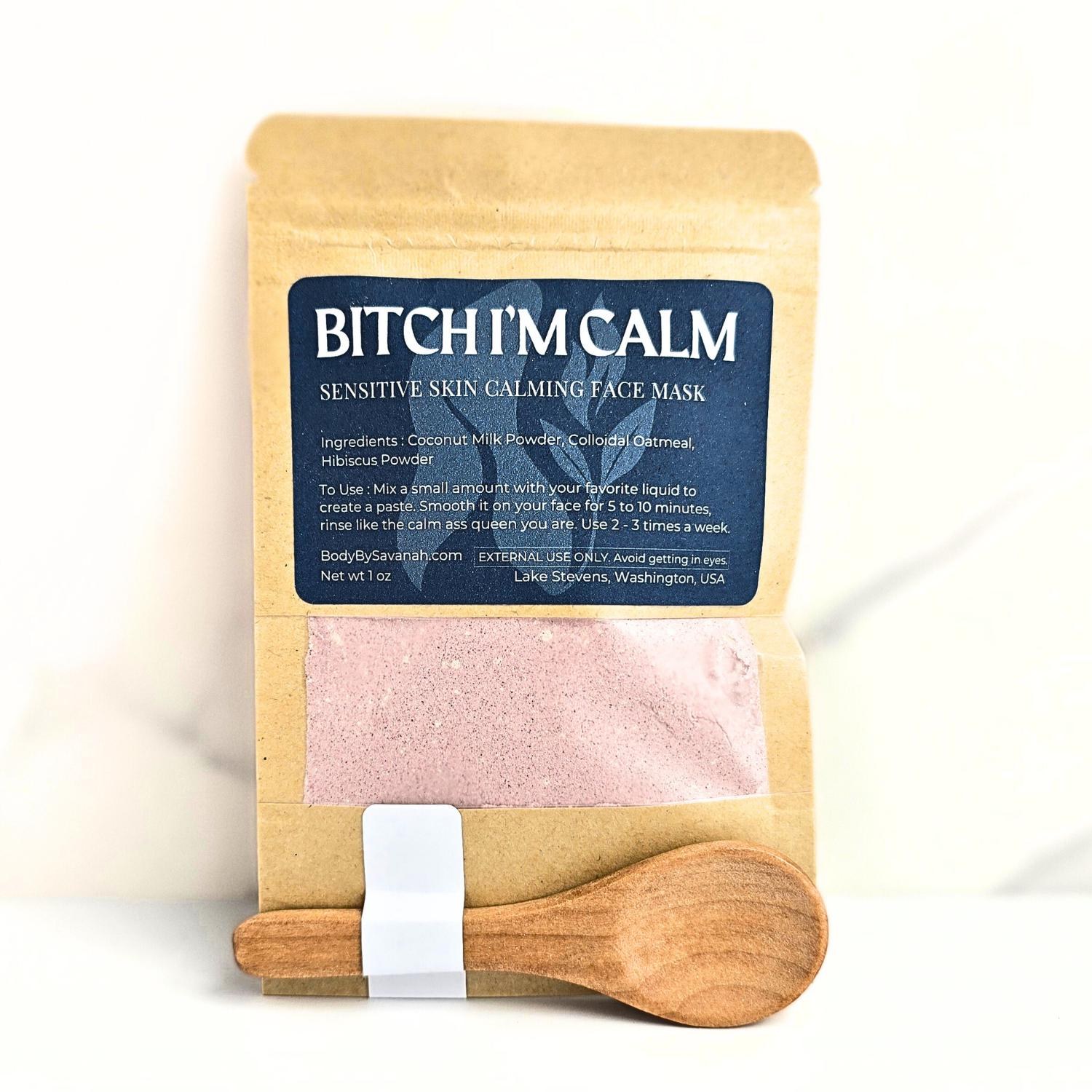 Clay Face Mask Natural Facial Skin Mask Hydrating Mask Dry Skin Spa Gift for Her Natural Skincare Gift Idea Mom Stocking Stuffer Holiday, product view 5