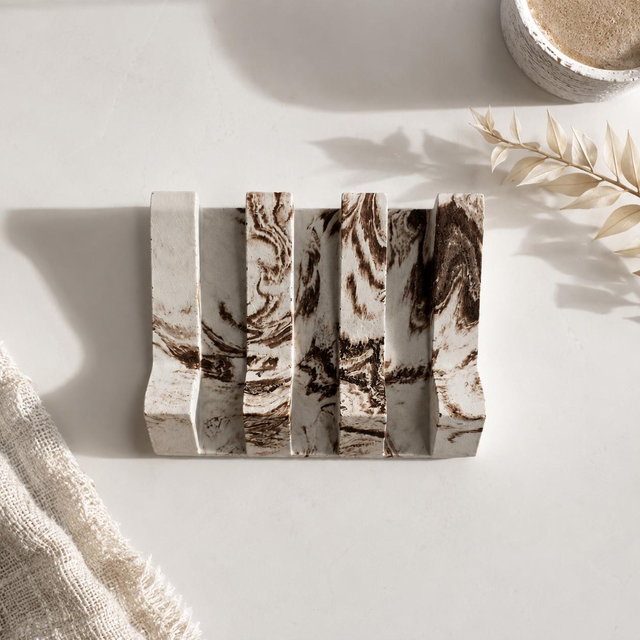Concrete Soap Dish Organizer Gift For Bathroom Accessory Set With Bowl And Catchall Tray Housewarming Gift Idea Mom Spa Gift Decor For Wife, product view 15