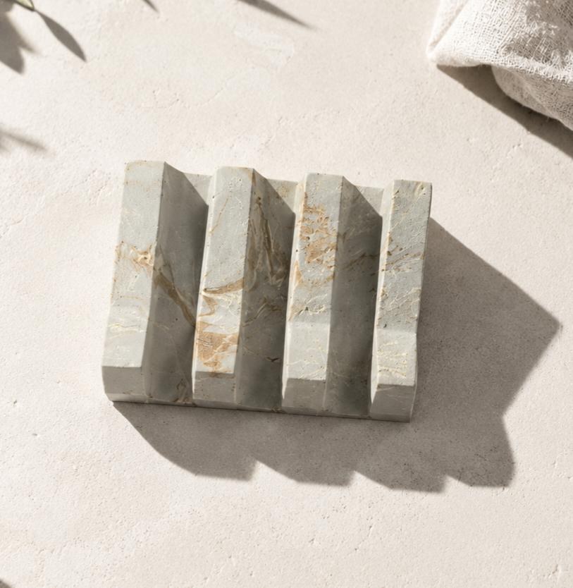 Concrete Soap Dish Organizer Gift For Bathroom Accessory Set With Bowl And Catchall Tray Housewarming Gift Idea Mom Spa Gift Decor For Wife, product view 17