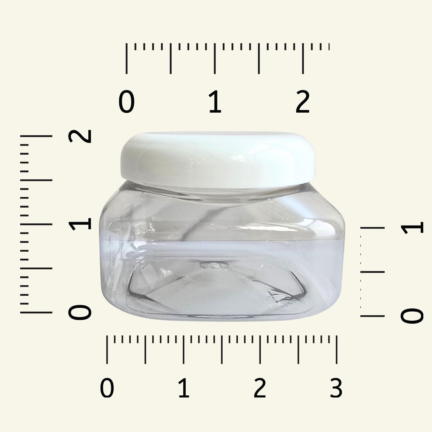 Empty Cosmetic Jar For Skincare Lightweight Plastic Jar Cream Container Sugar Scrub Jar 8 Oz Jar Bulk Wholesale Packaging Skincare Product, product view 5